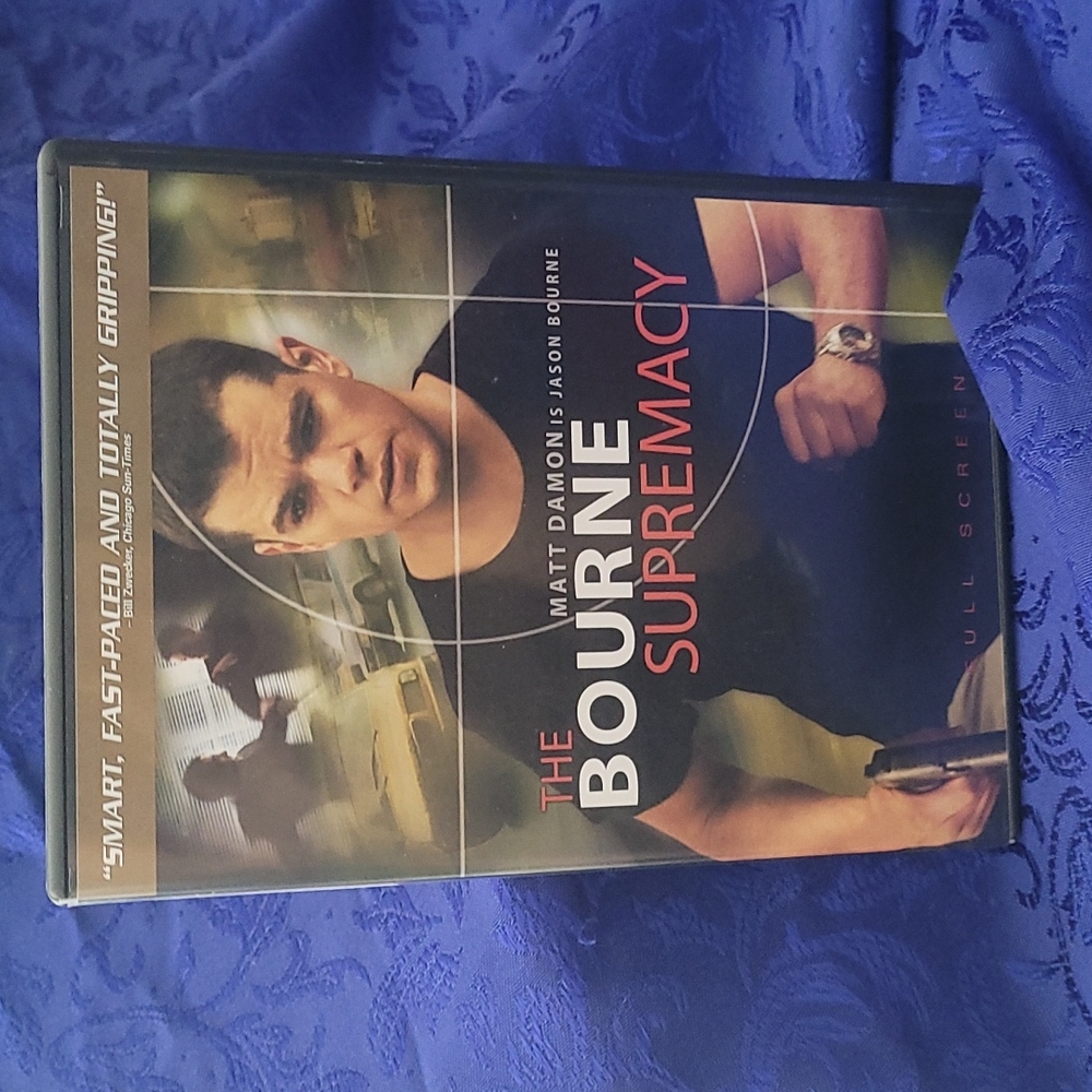 💿 The Bourne Supremacy DVD starring Matt Damon [Full Screen]